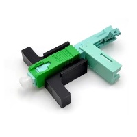 CONECTOR OPTICO T-CLICK SC APC - PADRAO SHORELINE